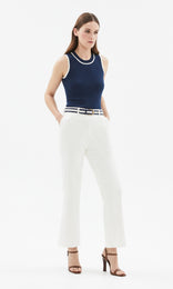 Rapallo Tank Navy/Ivory
