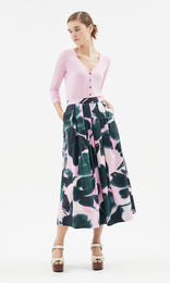 Camilla Skirt Pistachio/Pink