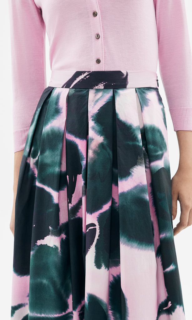 Camilla Skirt Pistachio/Pink