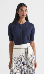Riccone SS Cardi Navy