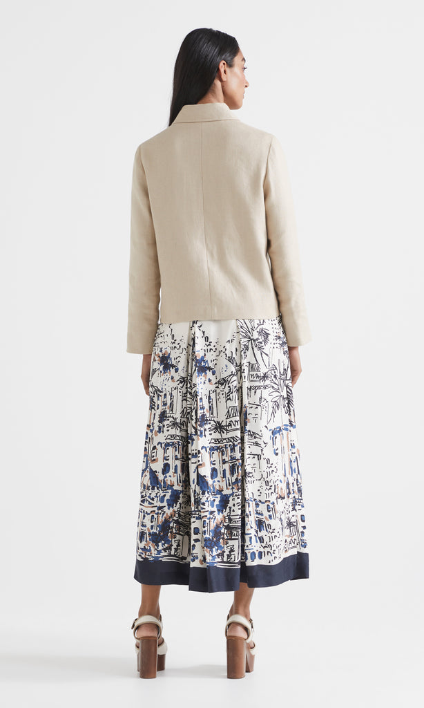 Cernobbio Relaxed Jacket Neutral