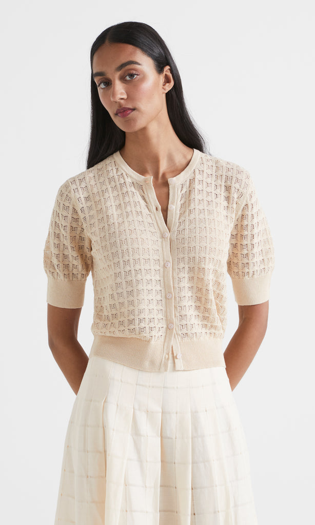Riccone SS Cardi Neutral