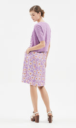 Novara S/S Cardigan Violet