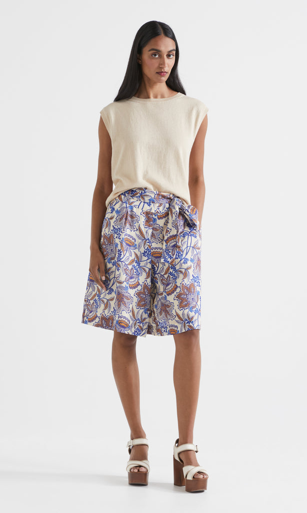 Flusso Short Santorini Blue