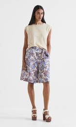 Flusso Short Santorini Blue