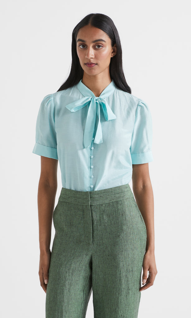 Elba Blouse Seafoam