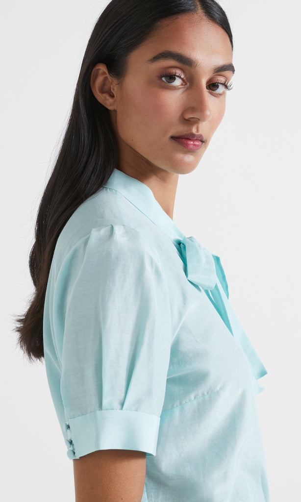 Elba Blouse Seafoam