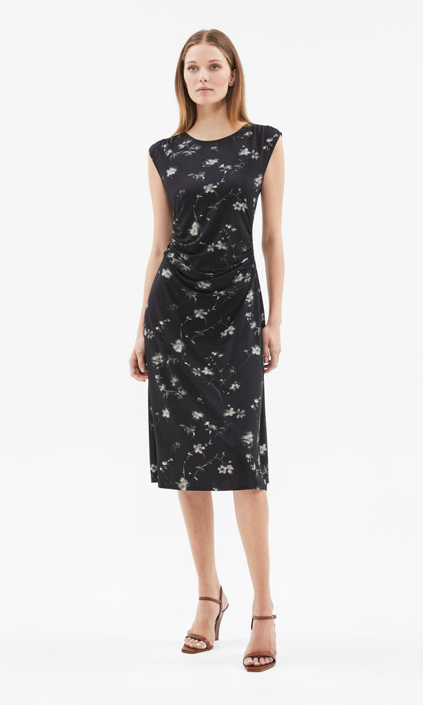 Sera Dress Black/Ecru
