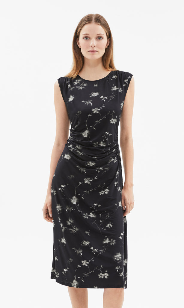 Sera Dress Black/Ecru