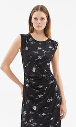 Sera Dress Black/Ecru