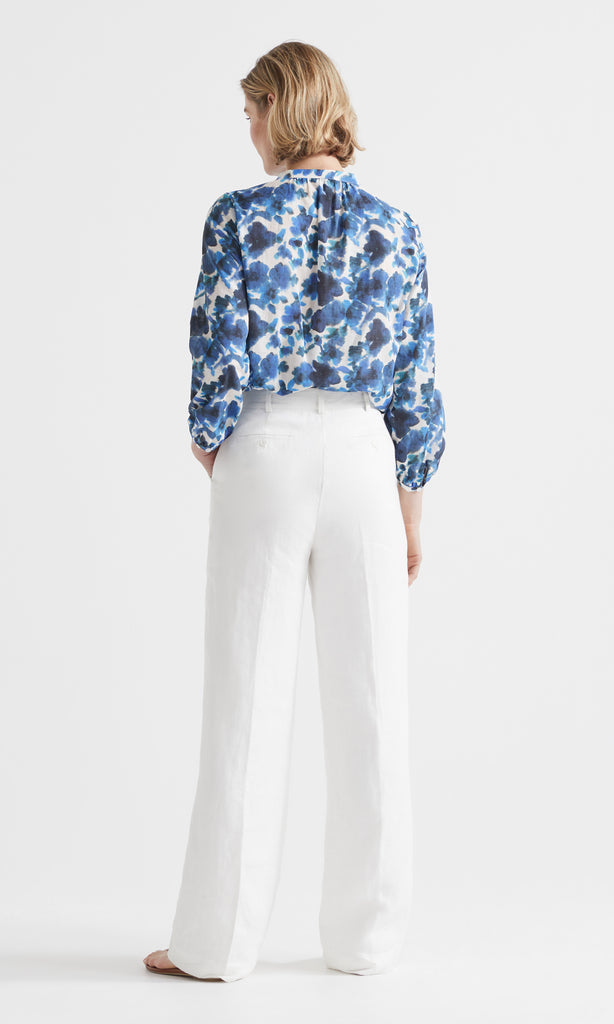 Corfu LS Blouse Ink