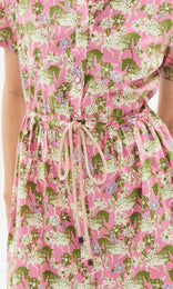 Equus Dress Pistachio/Pink