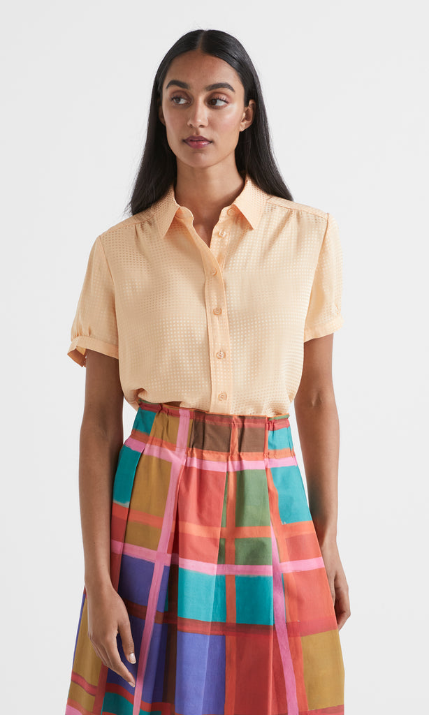 Pianura S/S Shirt Apricot