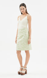 Garcia Skirt Pistachio/Blush