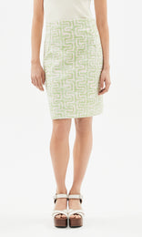 Garcia Skirt Pistachio/Blush