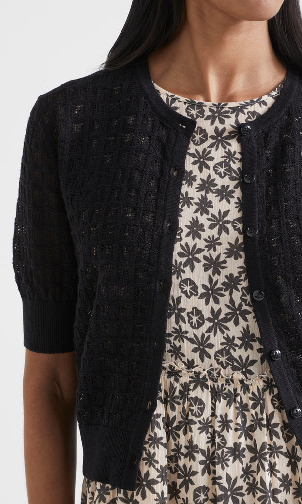 Riccone SS Cardi Black