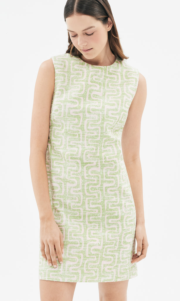 Garcia Dress Pistachio/Blush