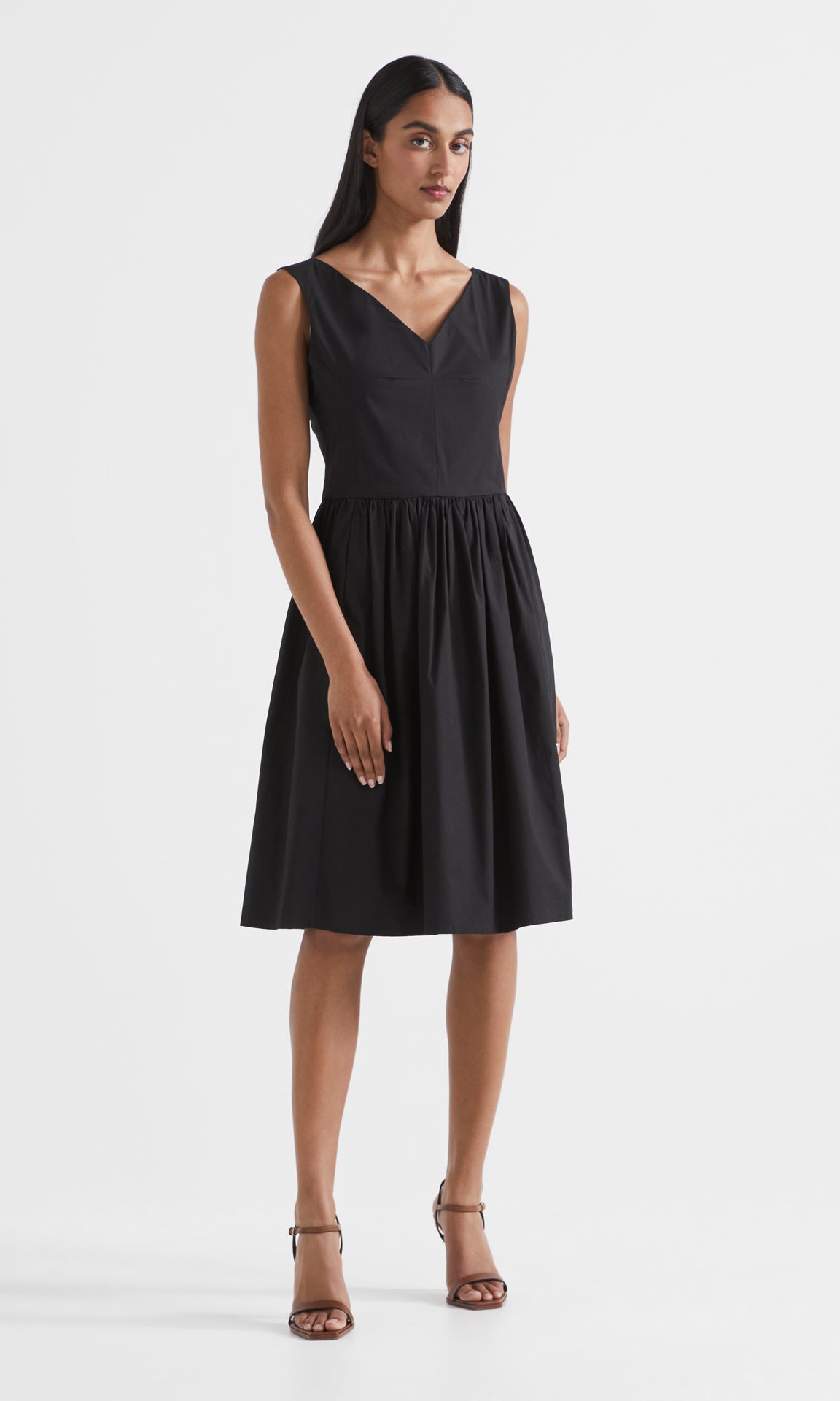 Parigi S/less Dress Black