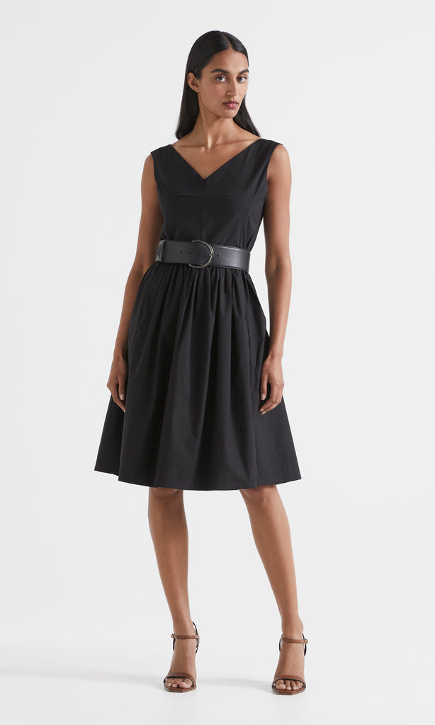Parigi S/less Dress Black