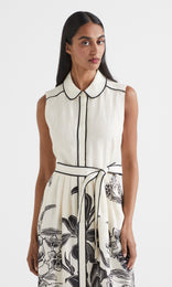 Vaso Dress Ivory