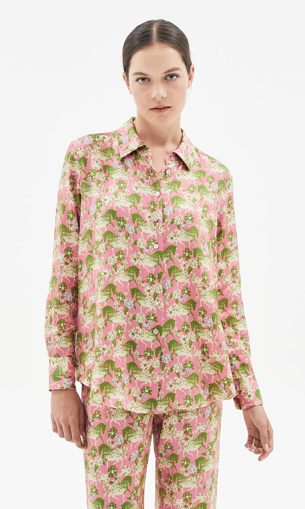 Equus Shirt Pistachio/Pink