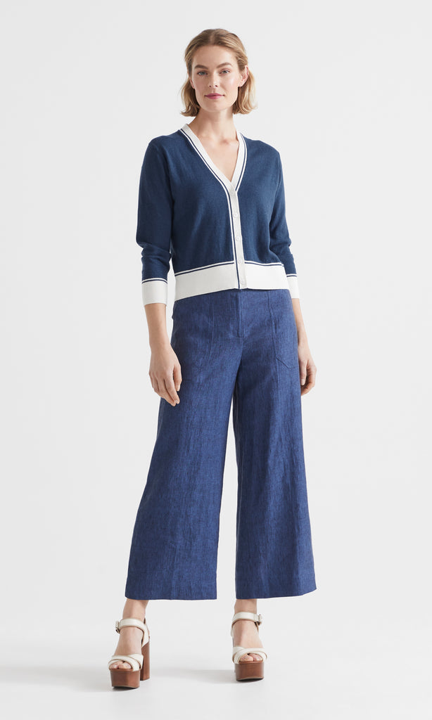 Montpelier 3/4 Pant Indigo