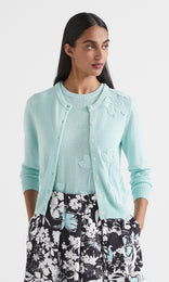 Salina Cardigan Chalk Blue