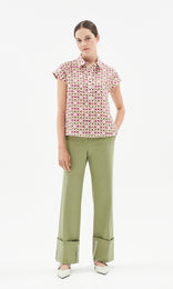 Sistina Top Pistachio/Blush