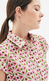 Sistina Top Pistachio/Blush