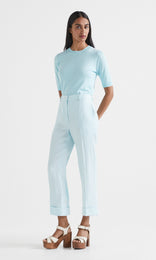 Ligura Cuffed Pant Sky