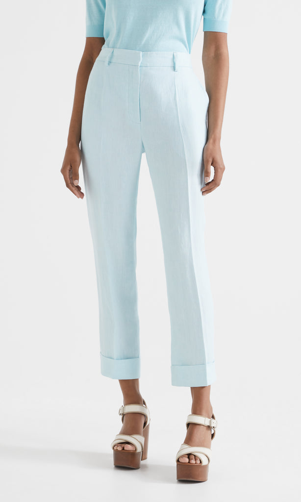 Ligura Cuffed Pant Sky