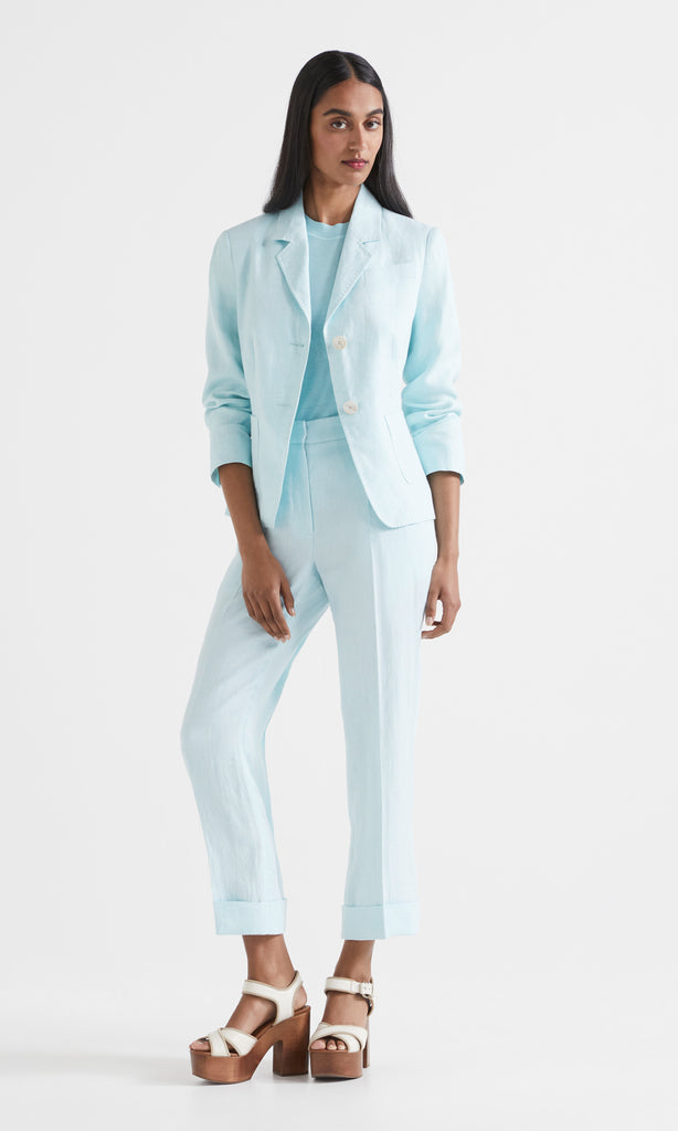 Vera S/S Crew Lt Blue