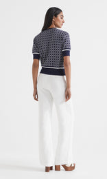 Rousse SS Crew Navy/Ivory R