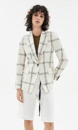 Aria Blazer Ivory