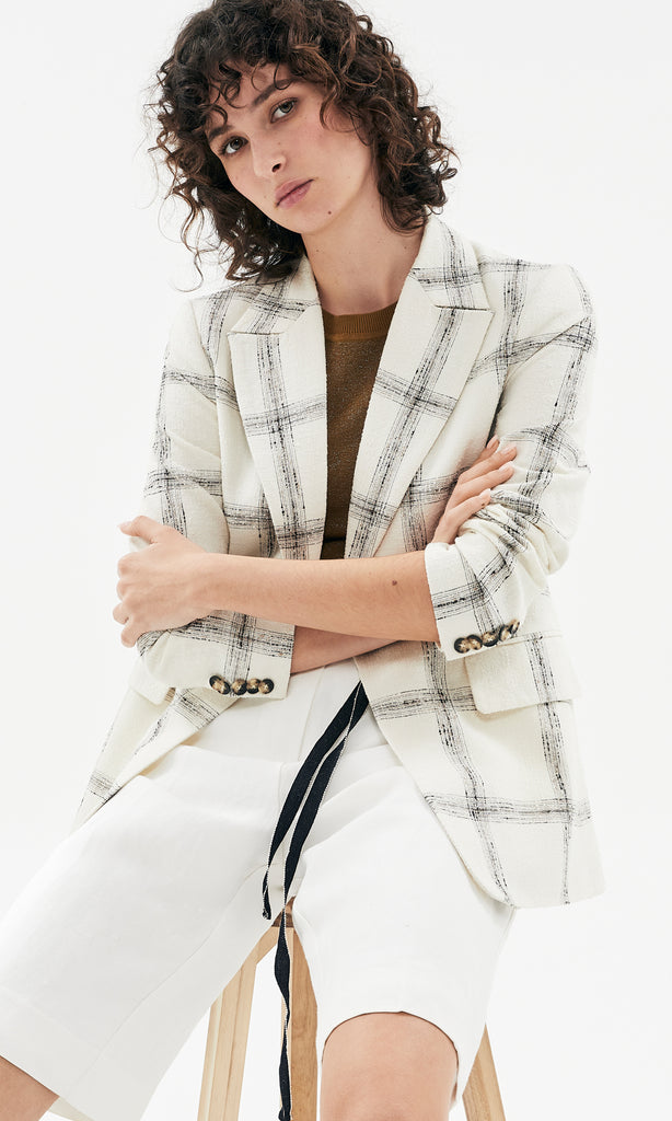 Aria Blazer Ivory