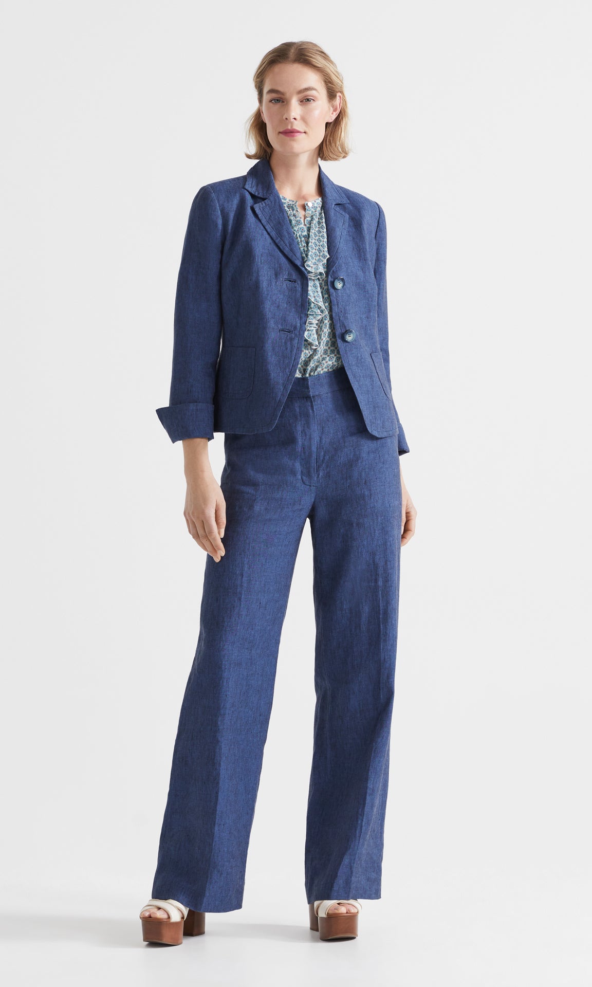 Montpelier Cropped Jacket Indigo