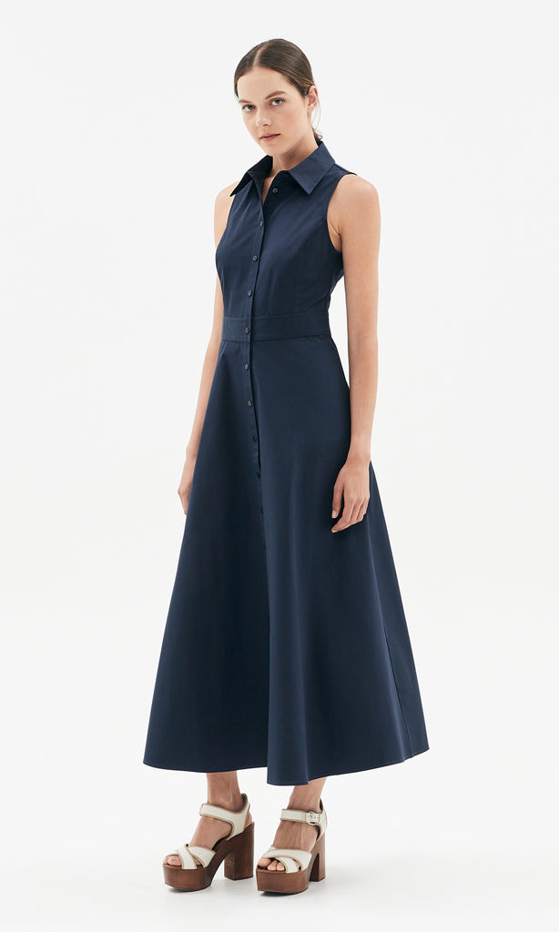 Minerva Dress Navy