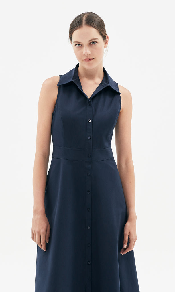 Minerva Dress Navy