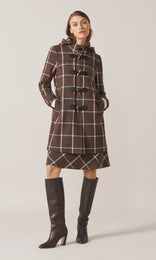 Bristow Duffle Coat Chocolate