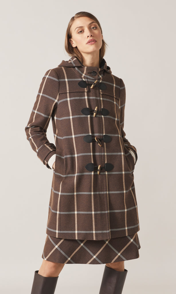 Bristow Duffle Coat Chocolate