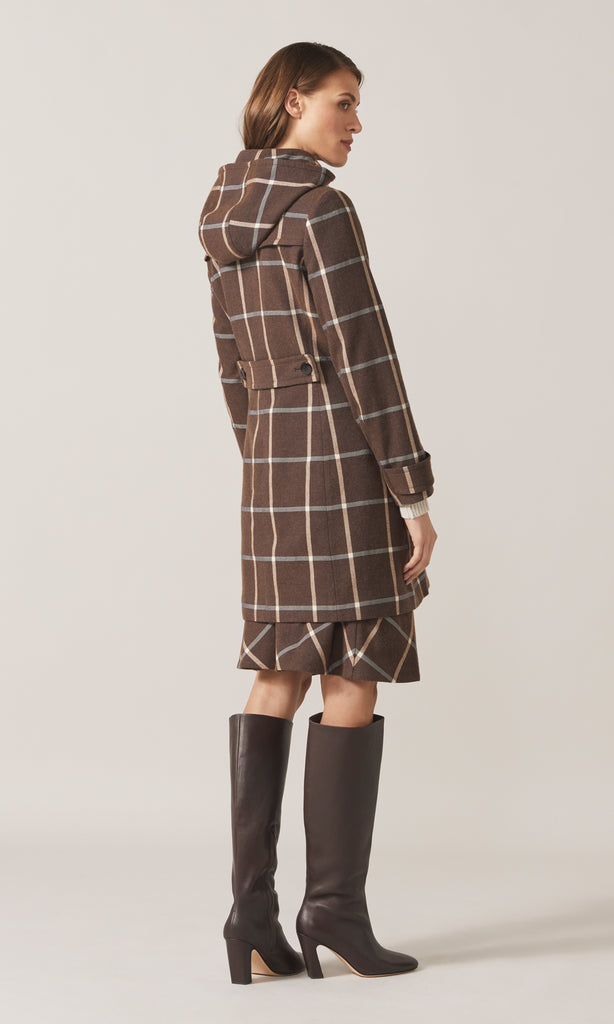 Bristow Duffle Coat Chocolate