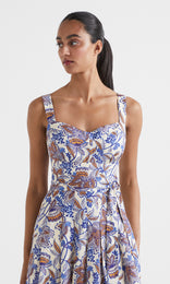 Flusso Dress Santorini Blue