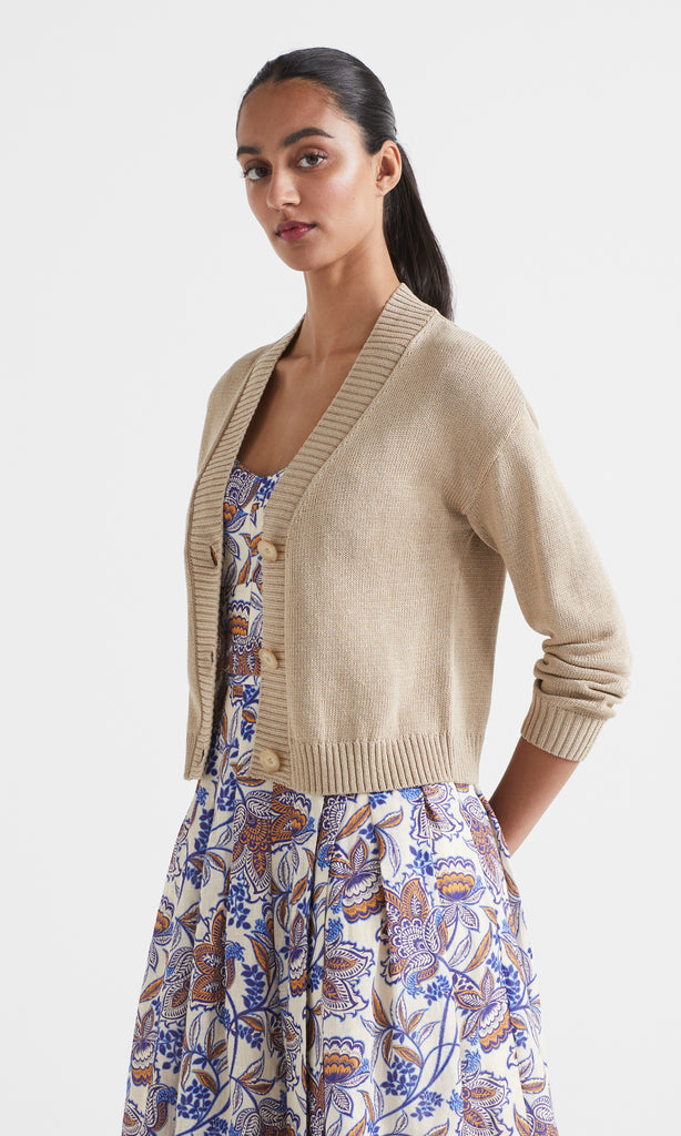 Spiga Knit Cardigan Neutral
