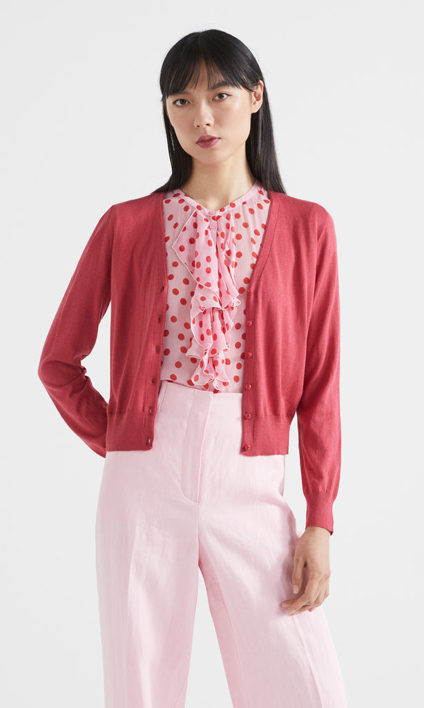 Vera Cardigan Poppy