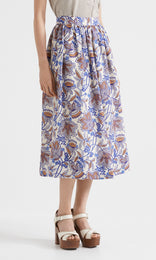 Flusso Skirt Santorini Blue