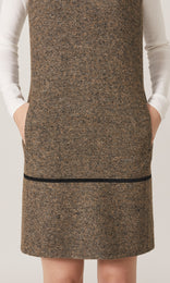 Ullman S/less Dress Camel