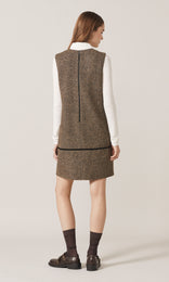 Ullman S/less Dress Camel