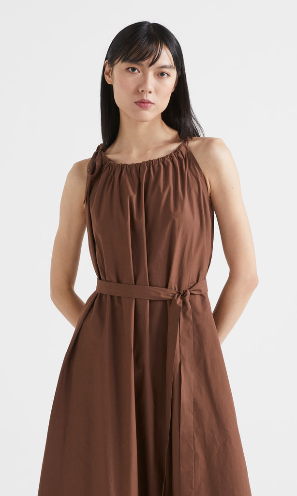 Puglia Dress Chocolate