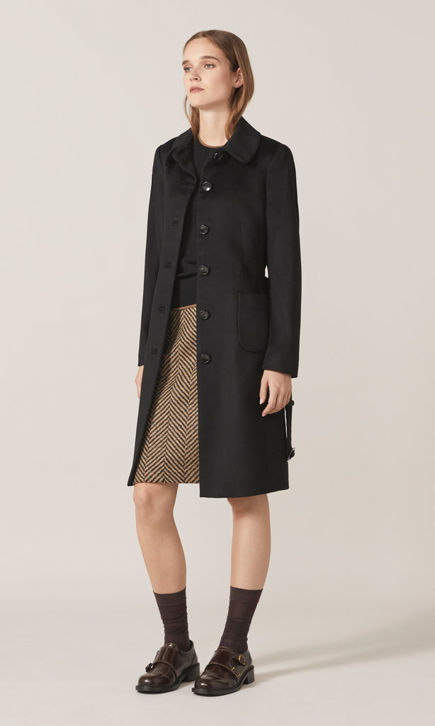 Elm Coat Black