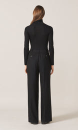 Apsley Turtle Neck Knit Black